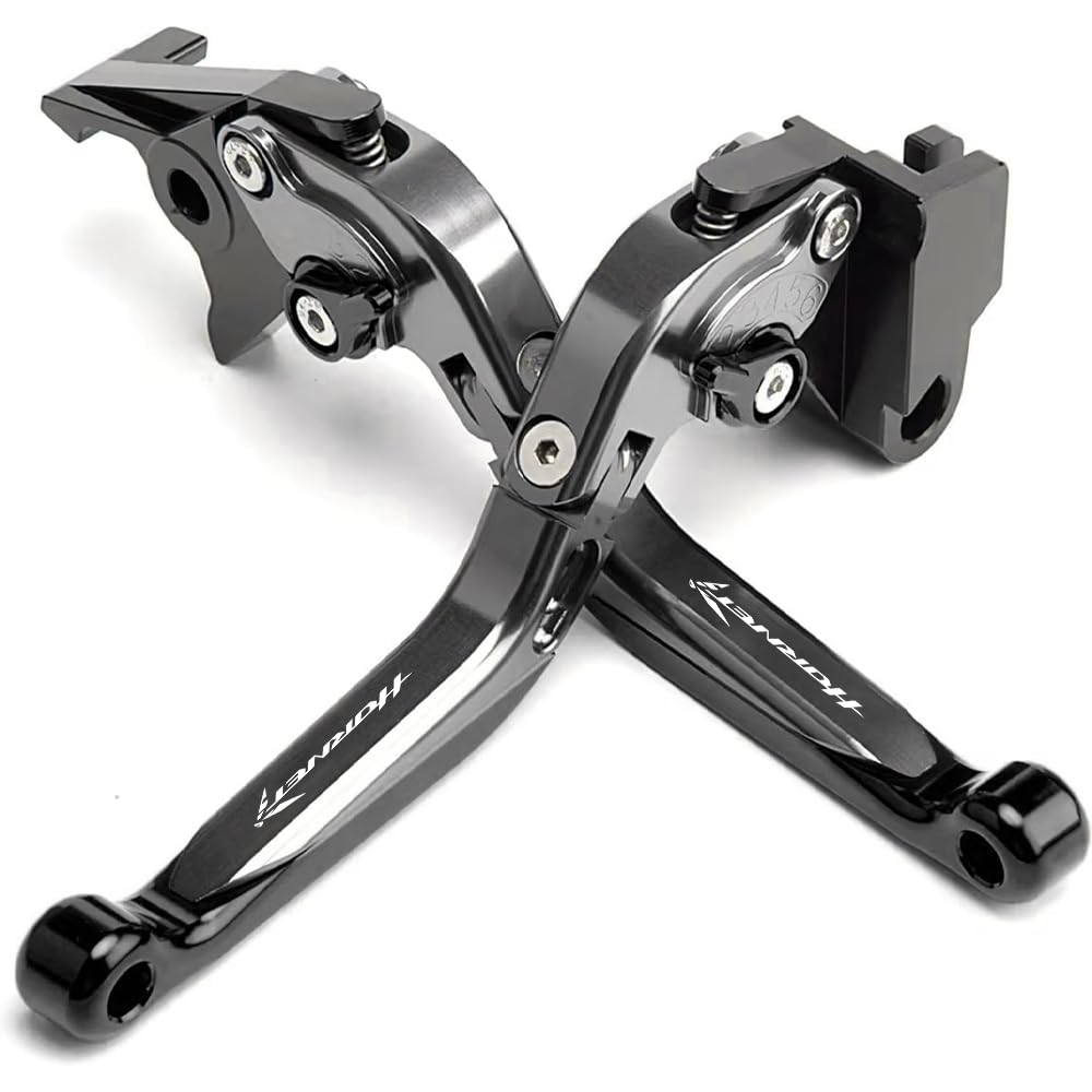 CNC Regolabile Freno Clutch Lever Hornet 750 CB750 2023 2024 2025 Grigio