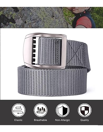 Men's 1.5" Nylon Web Work Belt Simple Everyday Riggers Belt2