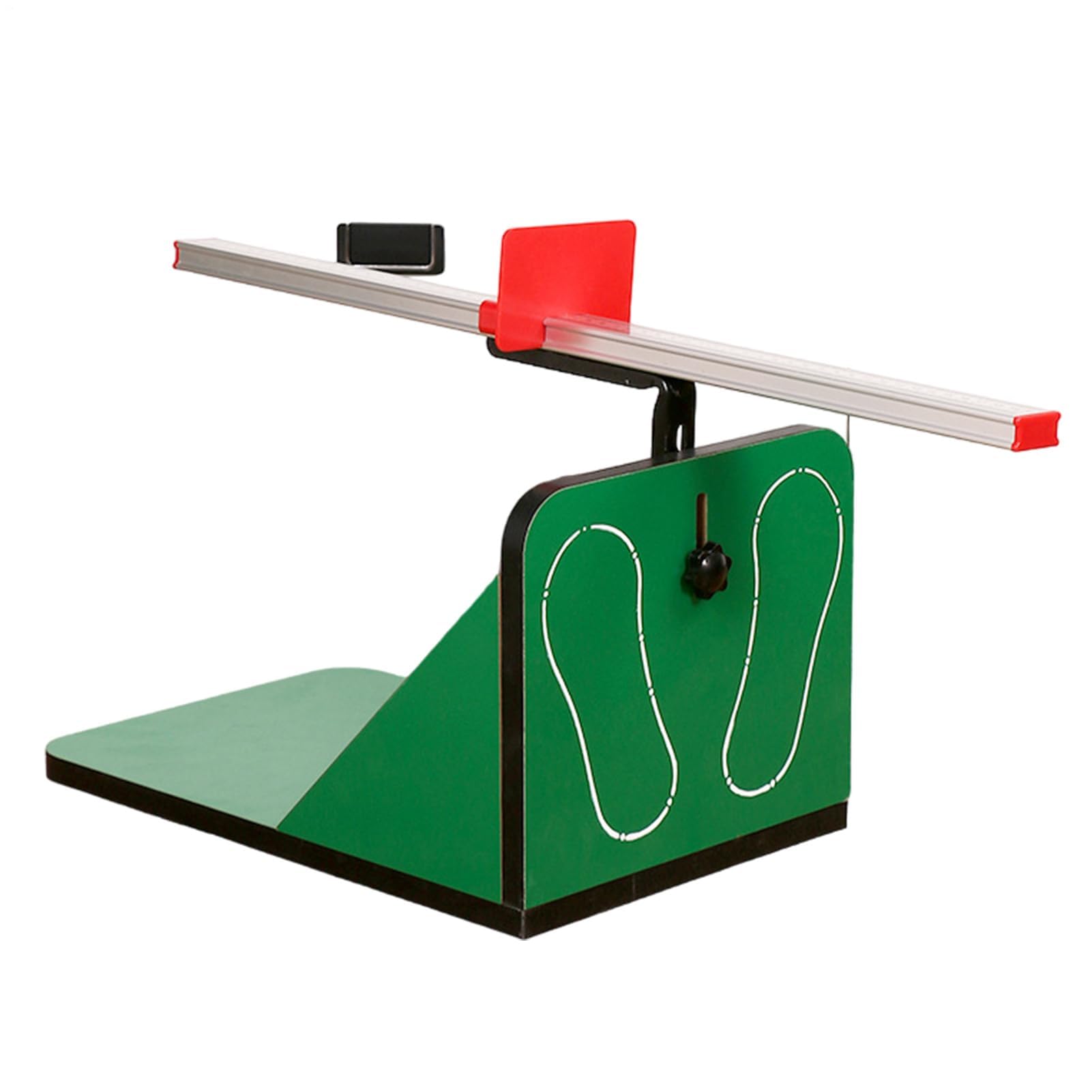 Sit and Reach - Tester di flessibilità – Strumento di misurazione accurato con barra regolabile, scala | Scatola portatile per sedersi e raggiungere per l'educazione fisica, test di fitness a scuola e