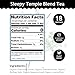 Buddha Teas - Sleepy Temple Blend - Organic Herbal Tea - For Health & Wellbeing - Blend of Herbs & Flowers - Clean Ingredients - Caffeine Free - OU Kosher & Organic - Non-GMO - 18 Bleach-Free Tea Bags