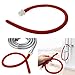 Healifty 50 cm Confortable Enema elástico anexo Enema Boca Libre Enema anexo...
