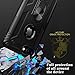 Amuoc Compatible with iPhone 7 Plus Case, Compatible with iPhone 8 Plus Case [Military Grade] 15ft. Drop Tested Protective Case [Kickstand] -Black