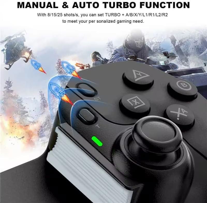 Joso D9 controller demonstrating manual and auto turbo function