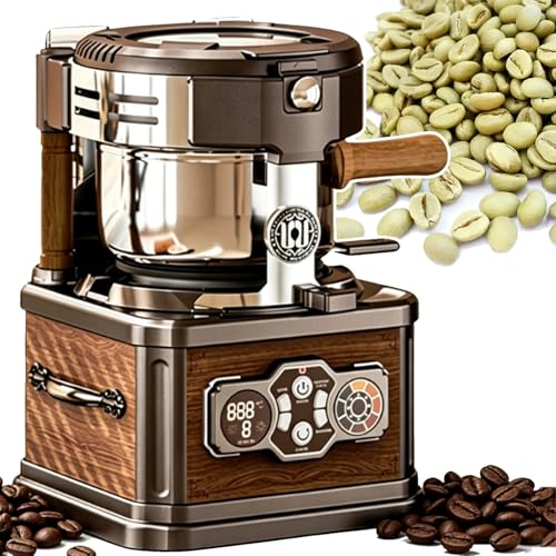 YXYLJOZ Tostador de café de 700 W, Capacidad de 150 g, Fabricado en Acero Inoxidable, con 3 Modos de Tostado, Funcionamiento silencioso, Ideal para el hogar, cafeterías y acampadas.
