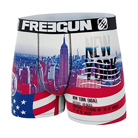 Boxer Freegun Drapeau USA Cover