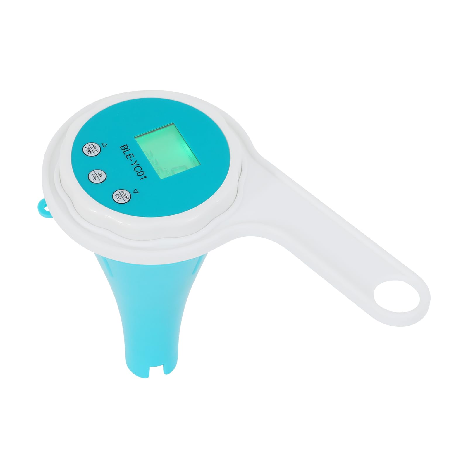 Intelligenter Wasserqualitätstester, 6-in-1 Bluetooth Schwimmbadwassertester, Digitaler schwimmender Wassermonitor Messung von pH EC ORP Chlor Salzgehalt und Temperatur