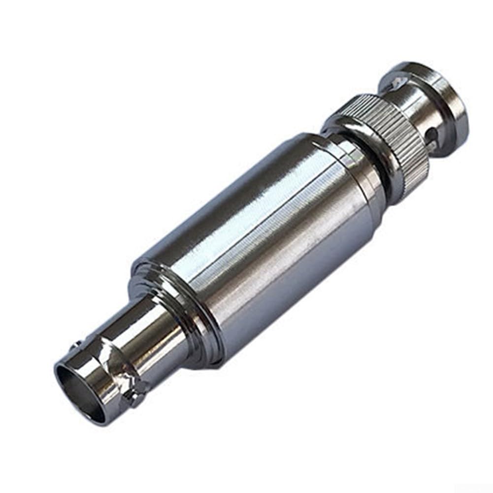Connettore coassiale attenuatore fisso Bnc da 50 ohm, alloggiamento metallico 5W DC-3GHz con riduzione del segnale opzionale 1-40dB, per apparecchiature di prova RF (3DB)