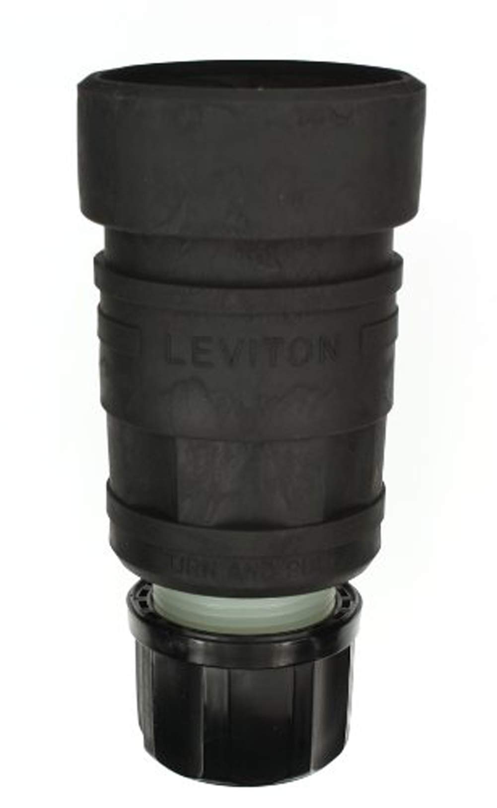 Leviton conector de bloqueo de 3 fases de 30 amperios, 480 voltios, grado industrial, conexión a tierra