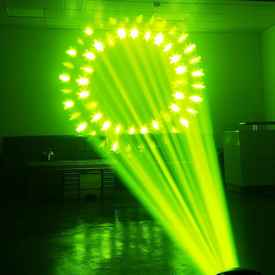 Miniatura 4 de 260W Beam 9R Cabeza Móvil Efectos DMX512 para boda, DJ, bar, discoteca, fiesta, Navidad (2 paqueteslotes)