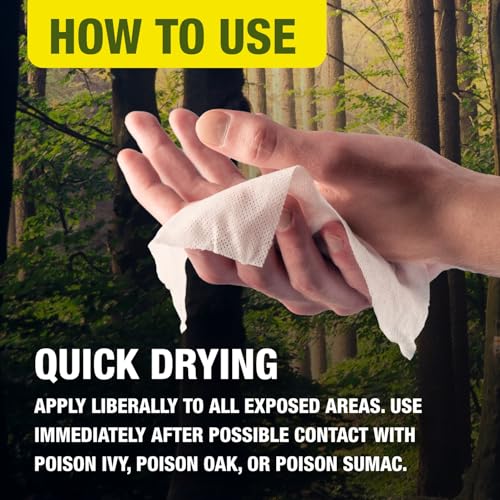Image of CoreTex Ivy X Post-Contact Poison Ivy Wipes - Pack of 75 Single-Use Treatment Wipes to Assist in Removal of Rashes - Also Works on Poison Oak & Sumac Oils - Travel Size Rash Remover