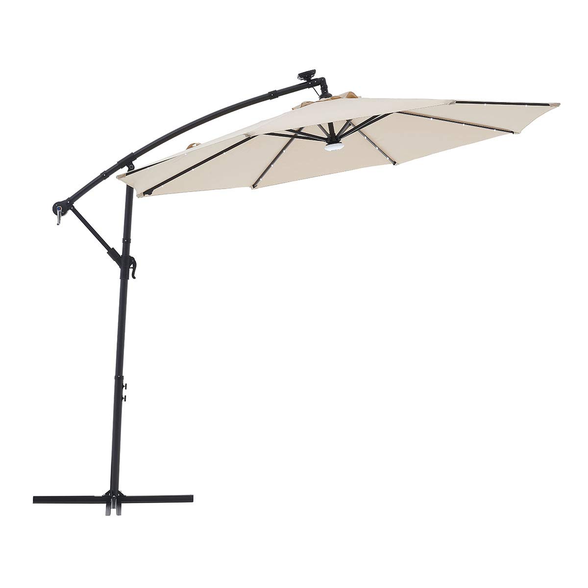 75 pound patio umbrella base US Weight 75 lb Flat Brown Steel Stand-Alone Patio Umbrella Base, FUB75BRZ
