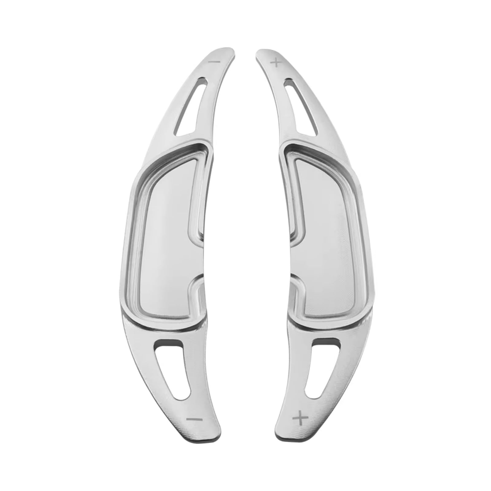Shift Paddle Paddle Shift For Benz For A For Class For AMG For A35 For A45 For C63 For C43 For SL63 For CLA45 2019 2020 Car Steering Wheel Shift Paddle Extension(Silver)