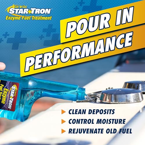 Image of Star Tron Enzyme Fuel Treatment - Gas, Stabilizes Old Gasoline | Rejuvenates and stabilizes old gasoline, helps prevent ethanol problems, cleans gum and varnish deposits