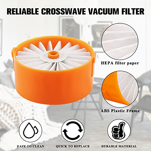 Image of Filter Replacement for Black & Decker Powerseries Extreme Cordless Stick Vacuum Cleaner Fit for BSVF1 BSV2020 BSV2020G and BSV2020P. Replace Part # N665227, 6 * BSV2020G Filters By Improvedhand