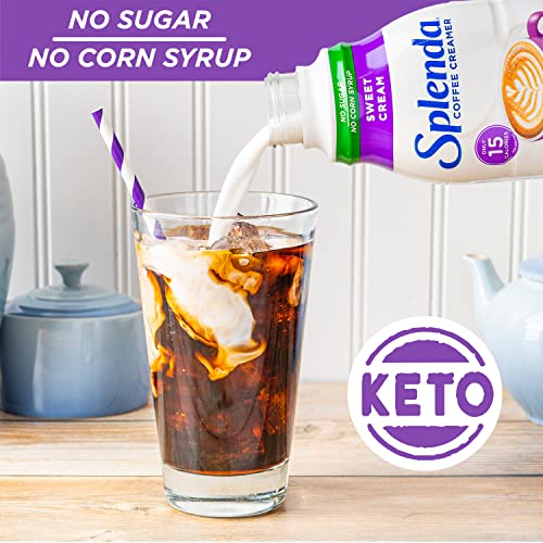 image for SPLENDA Sugar Free Sweet Cream Coffee Creamer, 32 Fl Oz, 32 Fl Oz (Pac