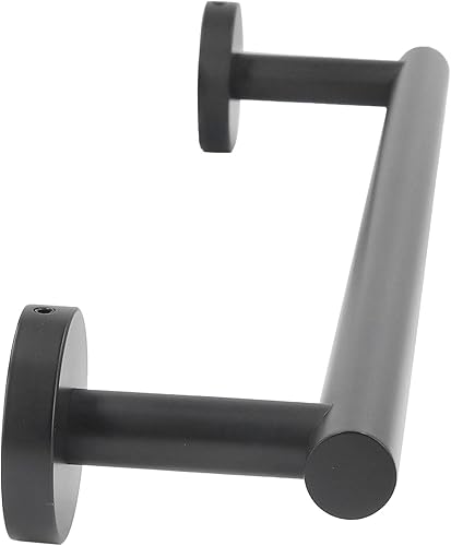 Miniatura 6 de Toallero para baño, toallero de acero inoxidable 304, toallero negro mate de 17.7 in, toallero de barra simple y elegante para baño, cocina
