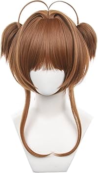 コスプレ用のキャラウィッグ制作承ります Amazon.co.jp: カードキャプターさくら コスプレウィッグ 木之本桜