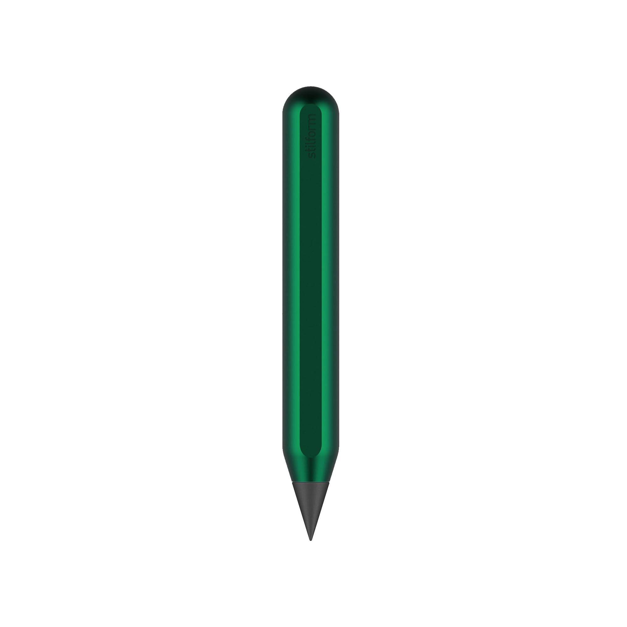 200524 AEON Nano Mini-Blei-Stift aus Aluminium - mit magnetischer Graphit-Spitze, wechselbar - Aurora Green