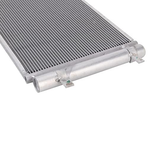 Image of TRQ A /C Condenser & Receiver Drier Assembly for 19-21 Hyundai Veloster 20-22 Kia Soul
