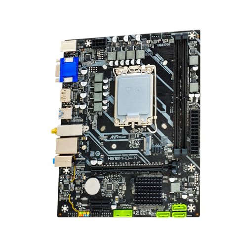 Image of Ant Value H610MAD4-N mATX Gaming Motherboard LGA-1200 Support Intel 10th and 11th Core i3 /i5 /i7 /i9, Pentium Celeron Processor DDR4, USB 3.0 Ports, HDMI Port