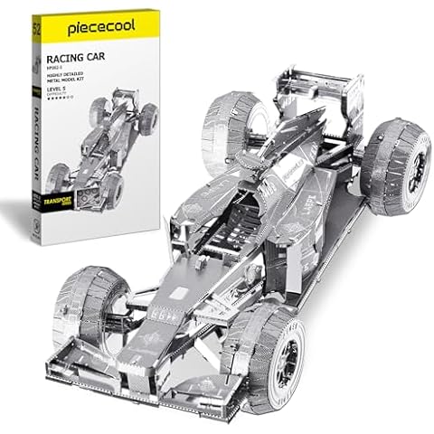 Piececool 3D Metal Formula Racing Puzzle Kit Cover