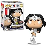 Funko Pop! Wonder Woman 80th Anniversary White Lantern Glow-in-The-Dark Pop! Vinyl Figure - Entertai...