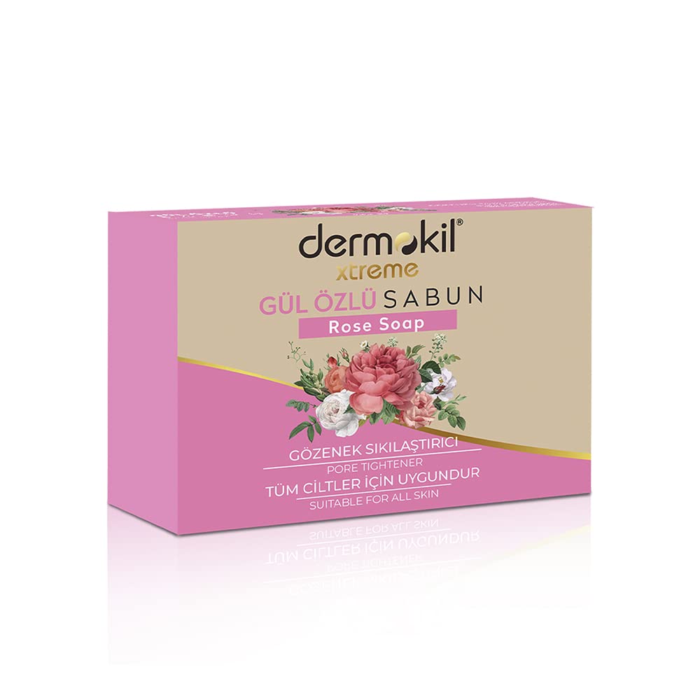 DERMOKİL Gül Özlü Katı Doğal Sabun 100 gr.