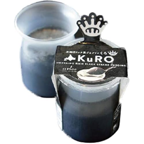 ベイクドアルル 北海道リッチ黒ごま プリン~ KURO~くろ