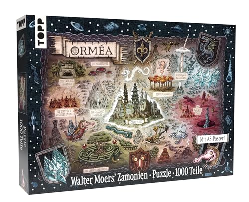 Orméa - das offizielle Puzzle aus der Zamonien-Welt von Walter Moers. 1000 Teile, inkl. Poster. Für alle Fans des Romans Qwert.