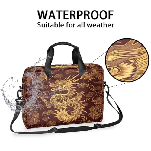 Bolso para portátil con diseño de dragón chino miniatura 2