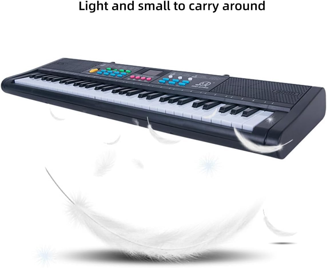 Amazon | 電子ピアノ 61鍵 子供用電子キーボード 61鍵/6
