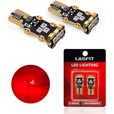 LASFIT 921 912 LED Red Light Bulb Cover