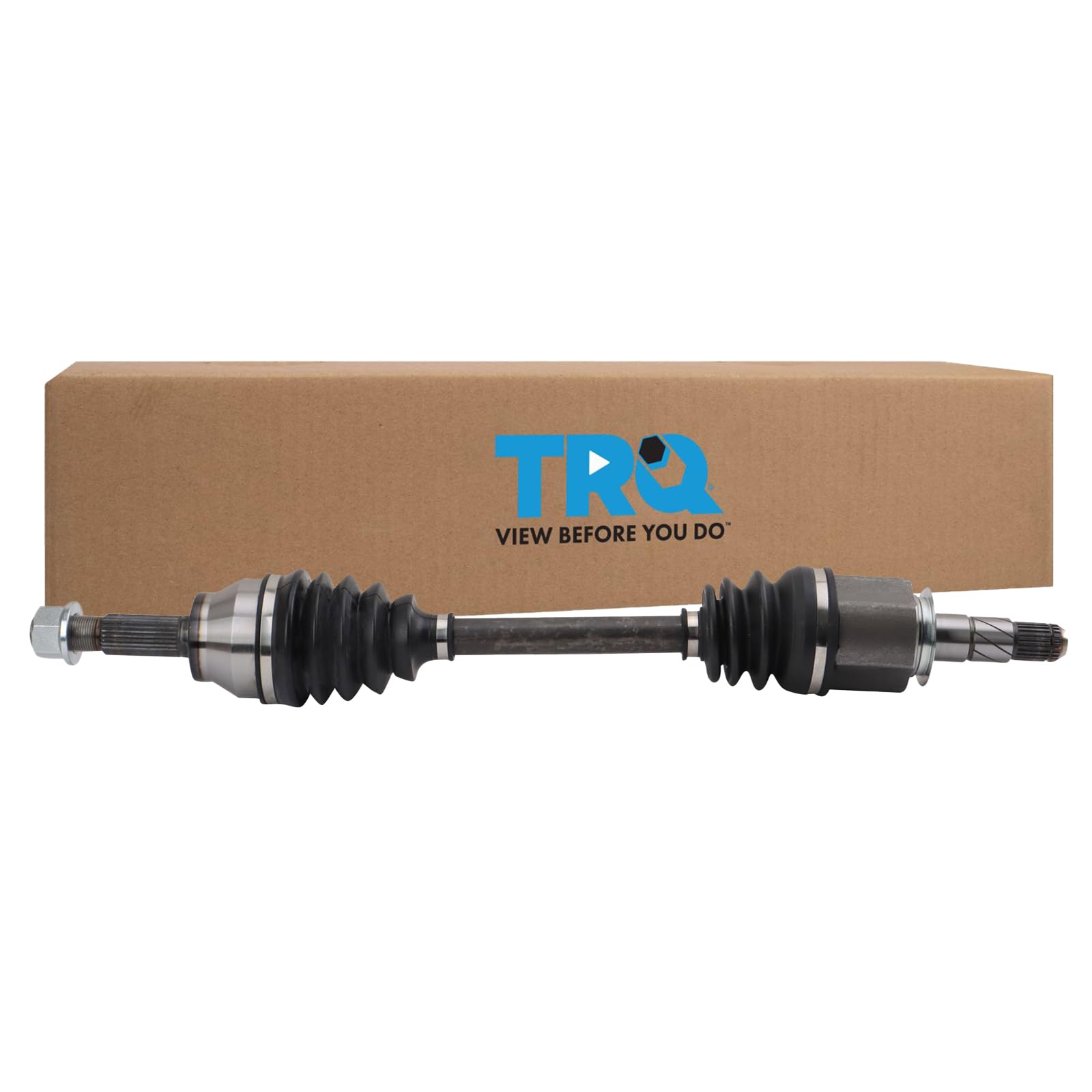 TRQ Front Right CV Axle Shaft Assembly Passenger Side Compatible with 2009-2012 Infiniti FX35 2013 FX37 2009-2013 FX50