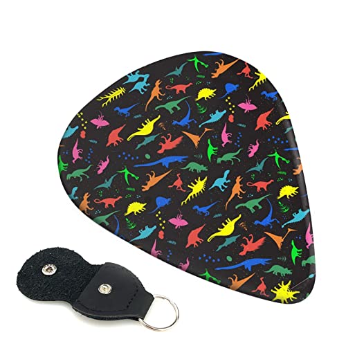 Cute Dinosa Lot de 6 médiators pour guitare acoustique, guitare électrique, basse, ukulélé – fins, moyens et épais. - Les Beatles, Paul McCartney, John Lennon, RIngo Starr, George Harrison Cute Dinosa Lot de 6 médiators pour guitare acoustique, guitare électrique, basse, ukulélé – fins, moyens et épais.