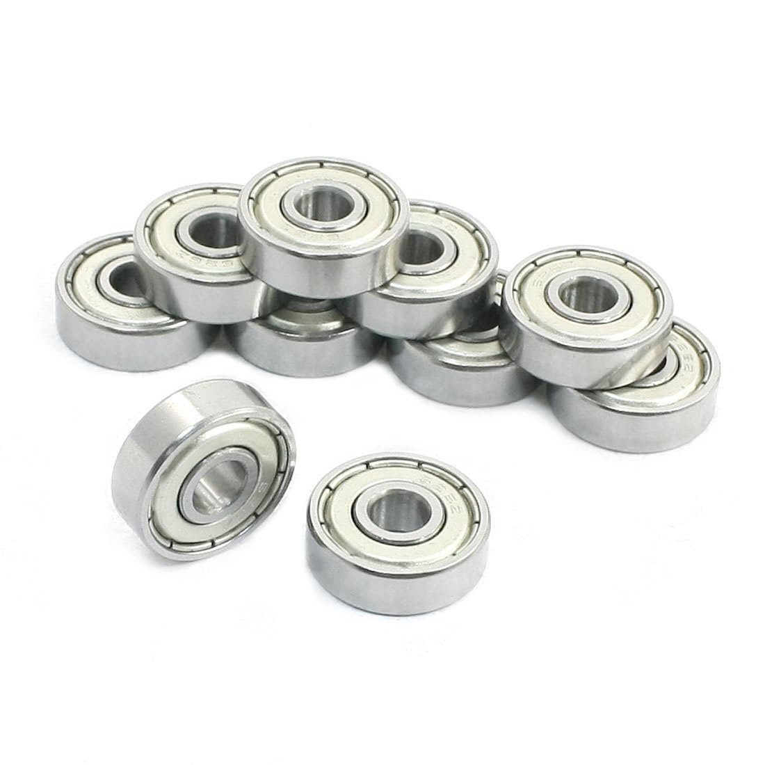 Bearing, 10 Pcs 626Z 6x19x6mm Sealed Radial Miniature Deep Groove Ball Bearing Wear Resistance