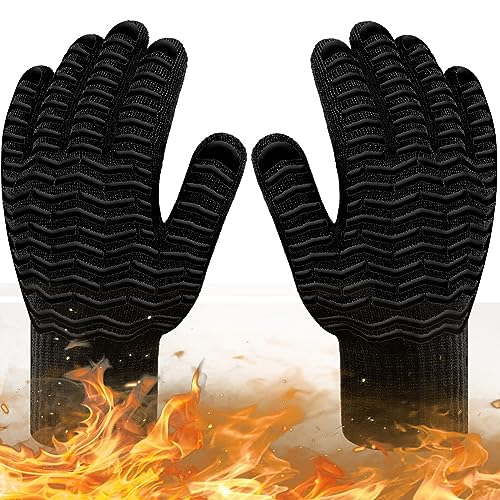 Grill-Gloves-BBQ-Gloves-1472F-Heat-Resistant-Fireproof-Gloves-Kitchen-Non-Slip-Silicone-Oven-Mitt-Safe-Hot-Protection-Extra-Long-Gloves-for-Grilling-Cooking-Barbecue-Outdoor-Camping-Smoker