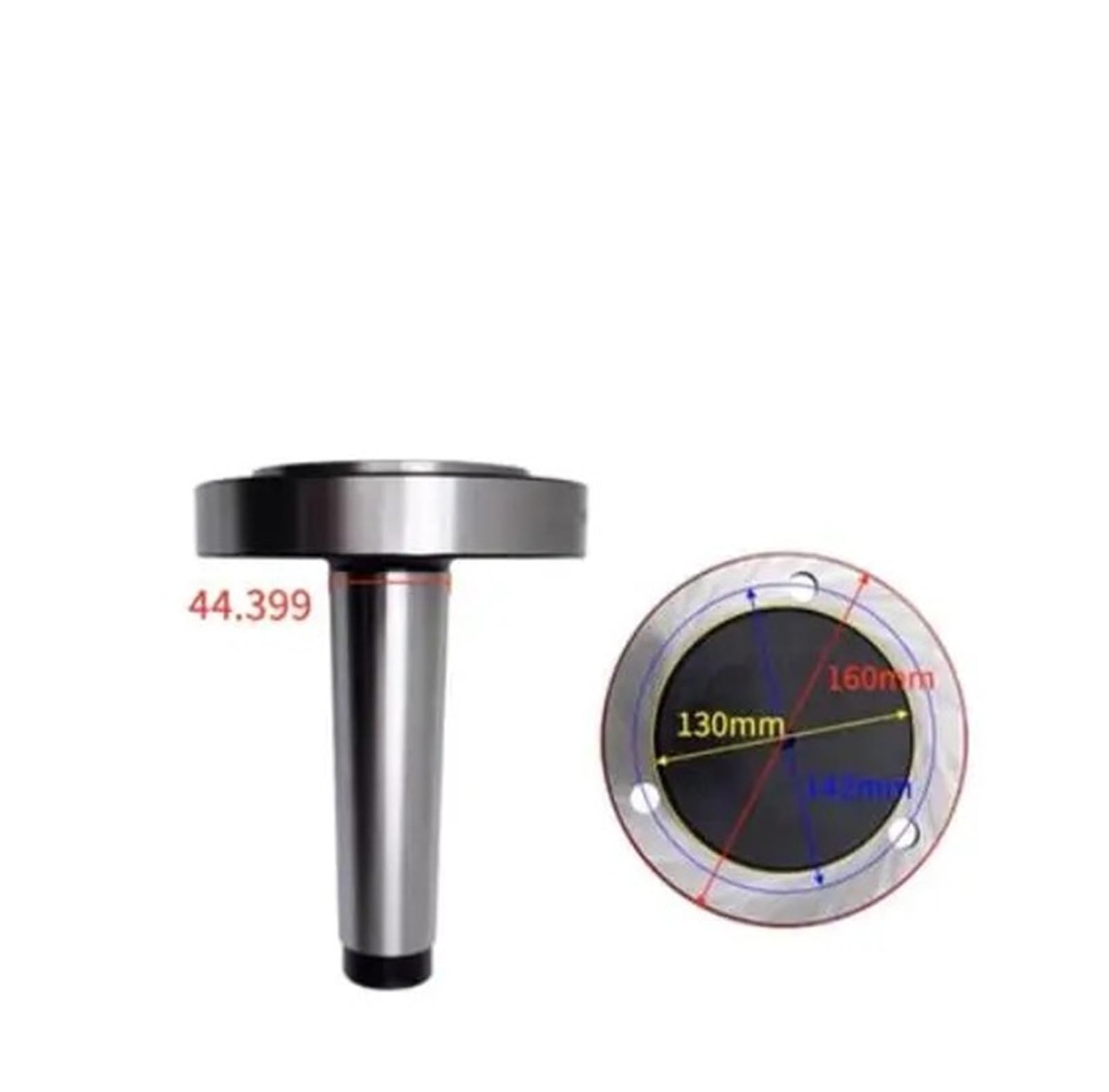 Adapter uchwytu tokarskiego ze stali manganowej MT5-160