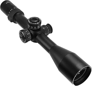 Rifle Scope 5-25X56, 34mm Tube, High Resolution for Long Range Shooting up to 4000 meter, FFP, parallax free, IPX7 Waterproof & Shock Proof of .223, 308, 338, 3006, 45, 50 - SHOTAC