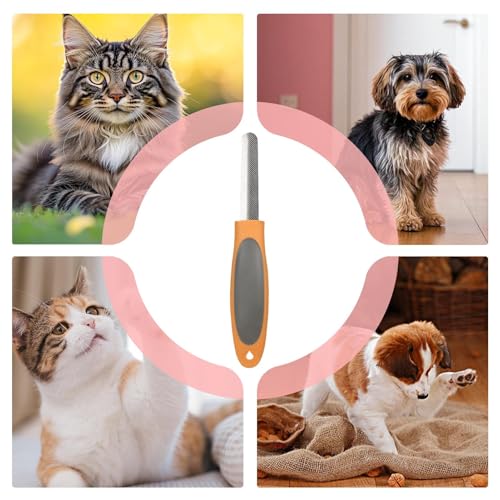 Djowyh Krallenfeile Für Hunde - Krallenpflege für Kleine & Große Hunde & Katzen | Katzen Krallenpfleger Leises Pflegegerät Zum Entfernen von Graten, Glätten Und Formen Aller Krallenarten Mit