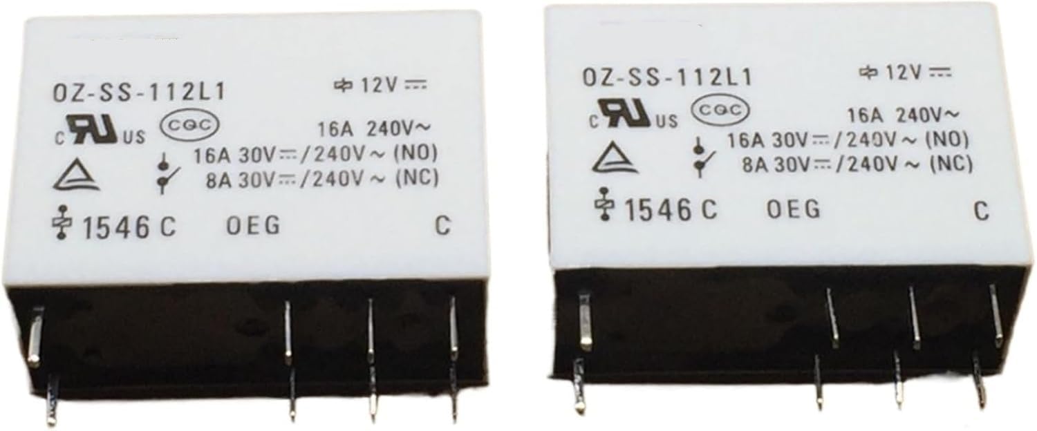 NWPNLXEA 10pcs/lot Power Relay OZ-SS-112L1 OZ SS 112L 12VDC 12V 16A 8PIN