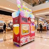 Cotton Candy Machine Commercial Grade - Customizable & Output, Industrial Strength for Fairs/Stadiums/Catering/Events