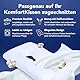 MAKOSAS KomfortKissen ORIGINAL Ersatzbezug (Baumwolle - Weiß)
