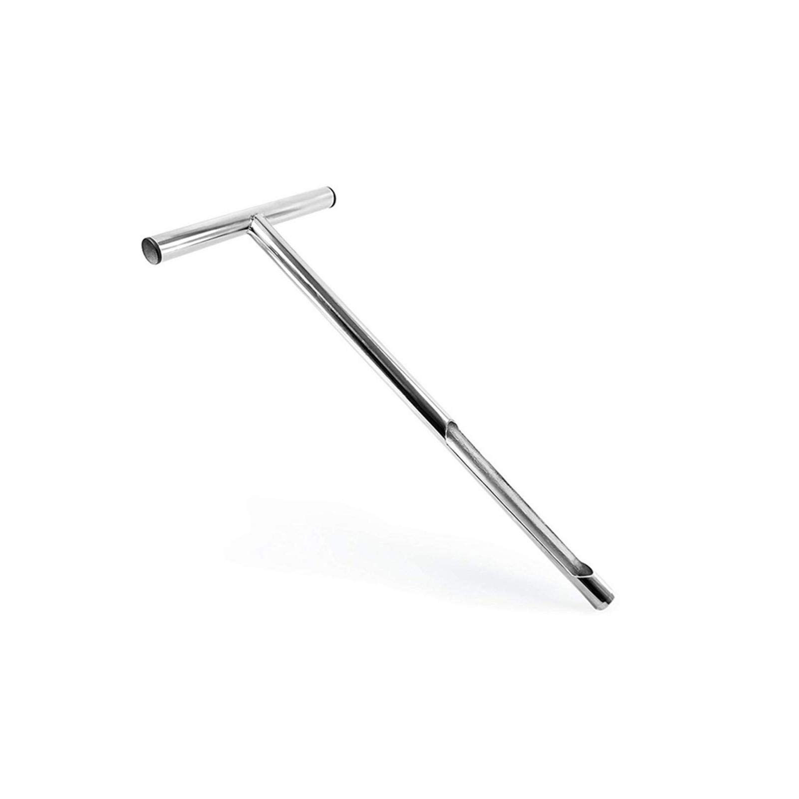 Bodenprobennehmer Edelstahl, T-förmiger Bodenproben Sonde, Bodenprobe Sonde Rasenpflegewerkzeug Für Golfplätze, Golfzubehör, Garten, Bauernhof, Rasen, Drinnen Und Draußen