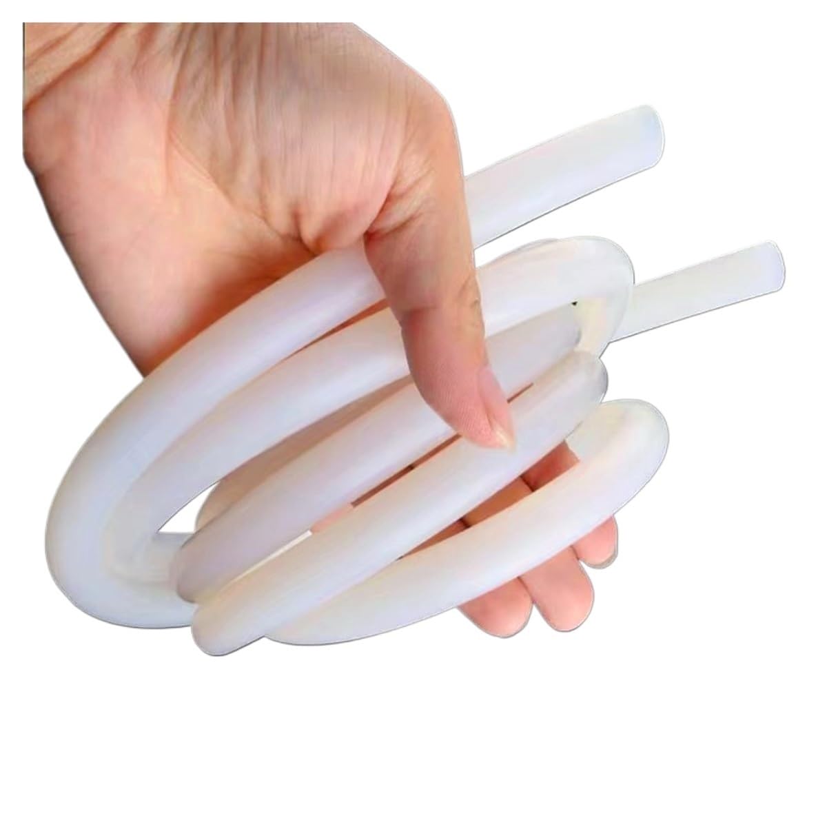 Tira del sello de la espuma de silicona, diámetro blanco del cordón 1-25m m