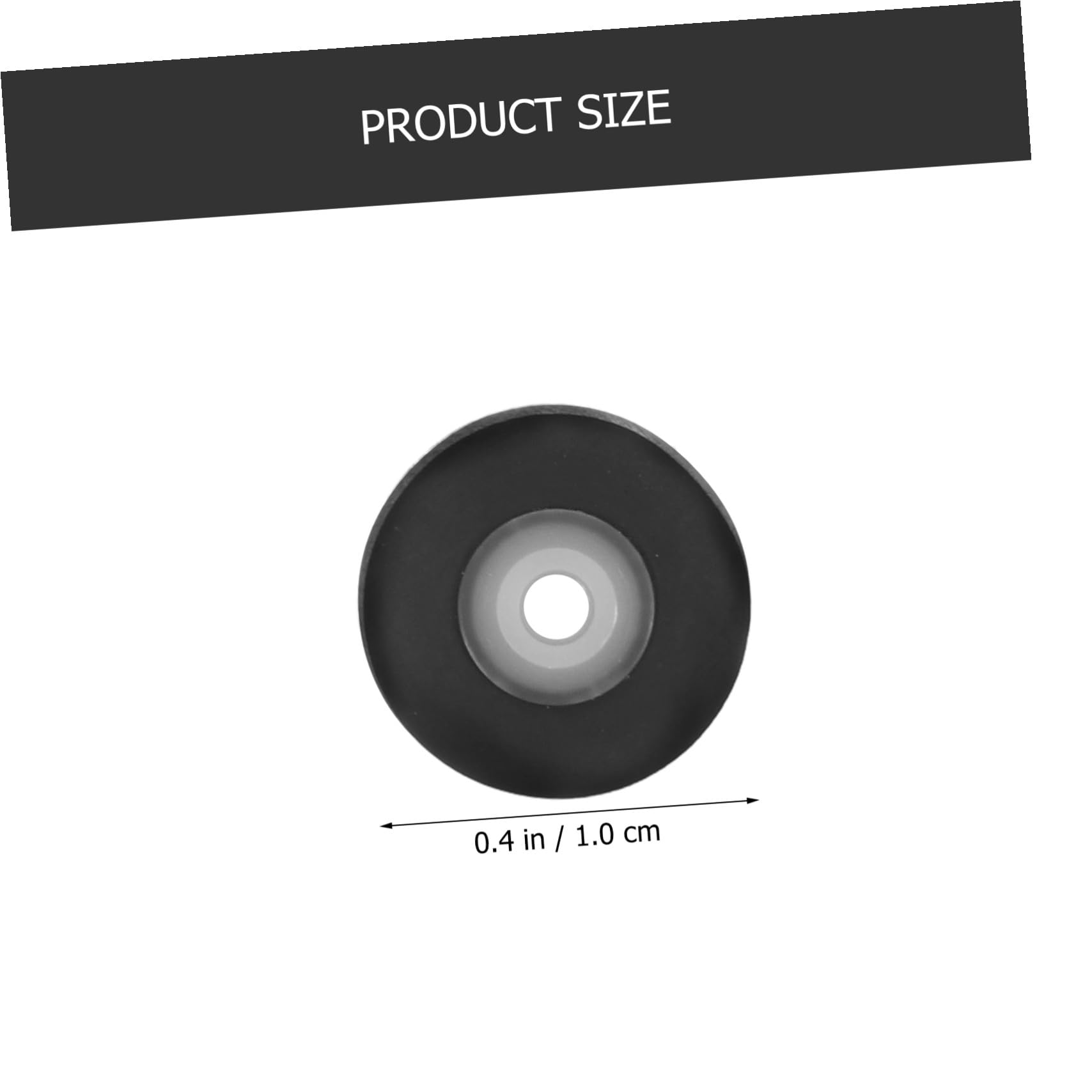 Garneck 10 Galets Presseurs pour Bande Radio, Rouleaux Pinceurs Compacts en Plastique, Diamètre 10 Mm, Kit 10 Pièces pour Enregistreurs Audio Portables et Entretien Matériel Audio
