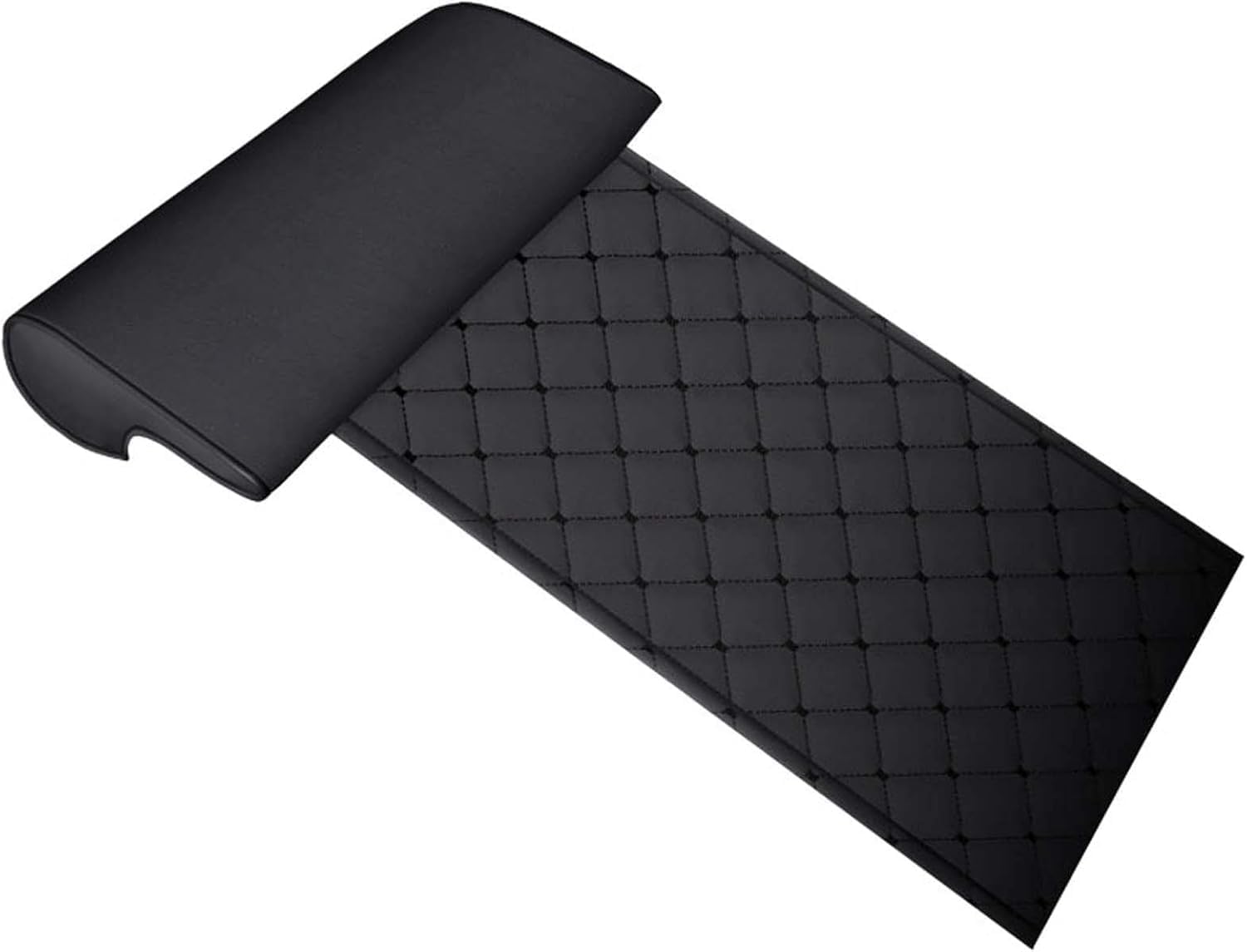 Extension de jambe de voiture en cuir synthétique et mousse premium
