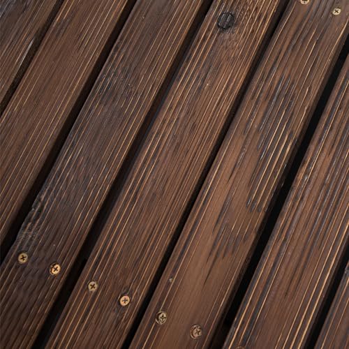 Generic W2225P174529 7' Wooden Garden Bridge thumb #7