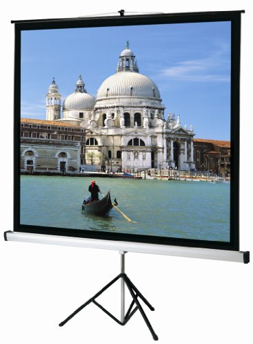 Sopar Junior - Pantalla para proyector (125 x 125 cm), Color Blanco