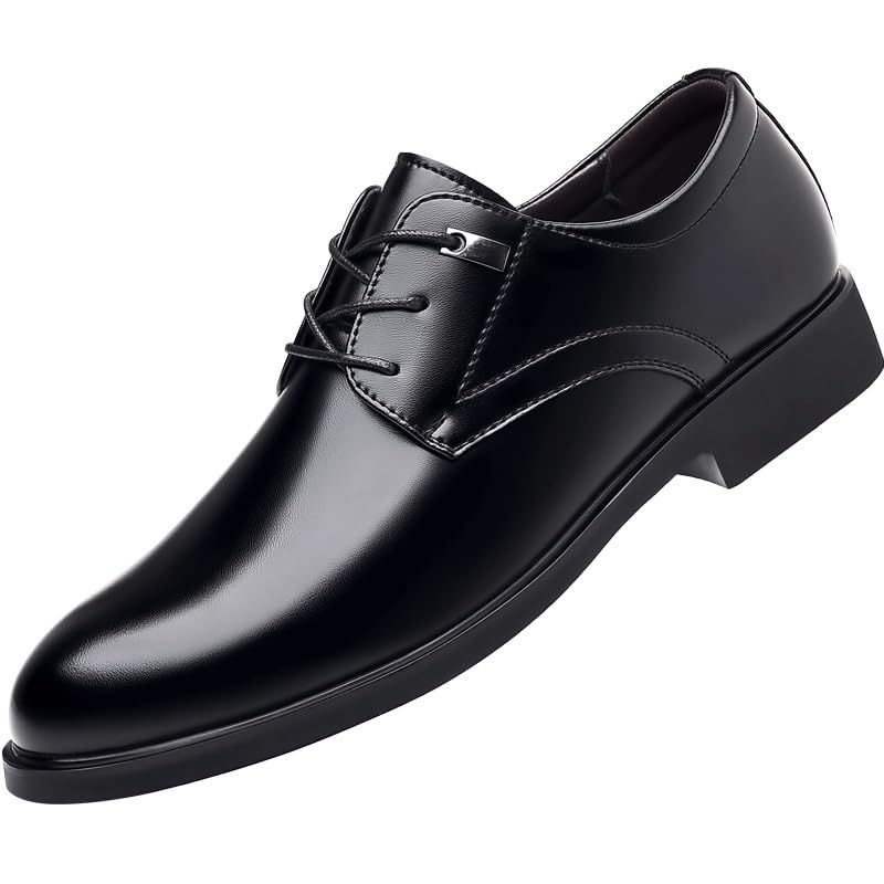 Mens Oxford Shirts Lace-up Leather Monk Strap Loafers Shoes Classic Formal Tuxedo Shoes