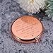 Easter Basket Stuffers for Girls - Daughter Compact Mirror from Mom Dad, Rose Gold Makeup Mirror for Her Teen Girls Unique Graduation Birthday Easter Gifts for College Daughter College Dorm Essentials